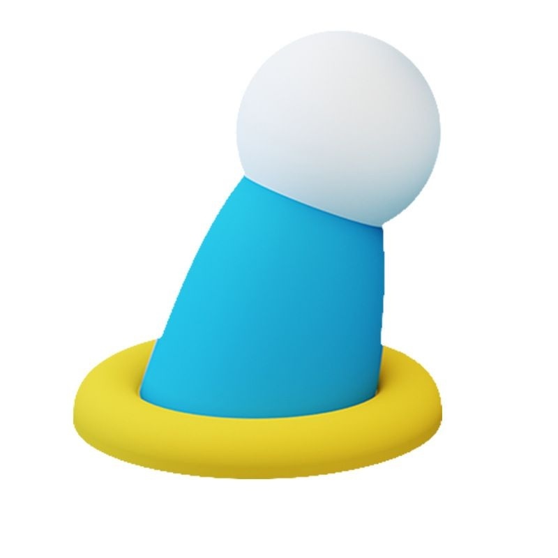 藍胖子伸出圓手可愛小夜燈－床頭臥室磁吸小擺飾定時伴睡燈