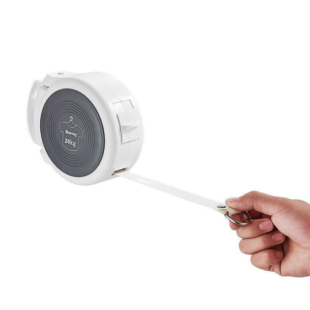 伸縮隱形免打孔晾衣繩