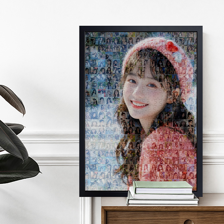 DIY 訂製拼圖——發圖訂製，送朋友、送親人、送情侶的最佳選擇（禮盒包裝，送相框）