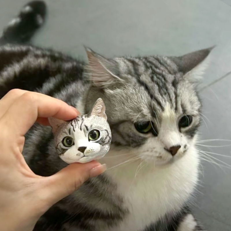 🐈🐕客訂貓咪狗狗石膏頭像—可愛貓咪狗狗擺飾