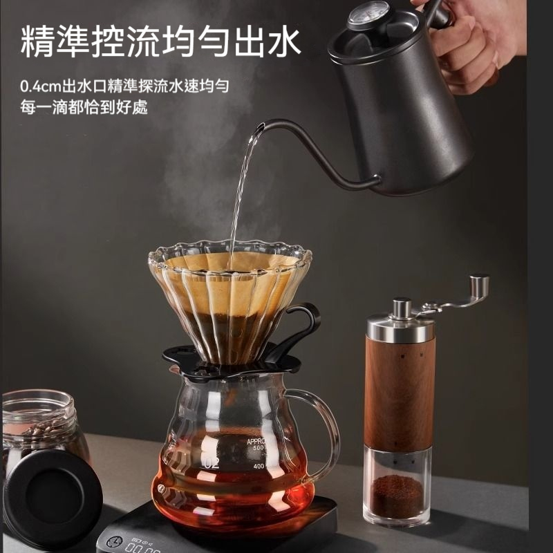 ☕☕手沖咖啡壺－手磨咖啡機！手搖家用小型咖啡豆！研磨器俱全套咖啡機
