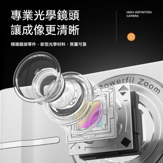 數位照相機—高畫質旅遊復古隨身帶小型相機