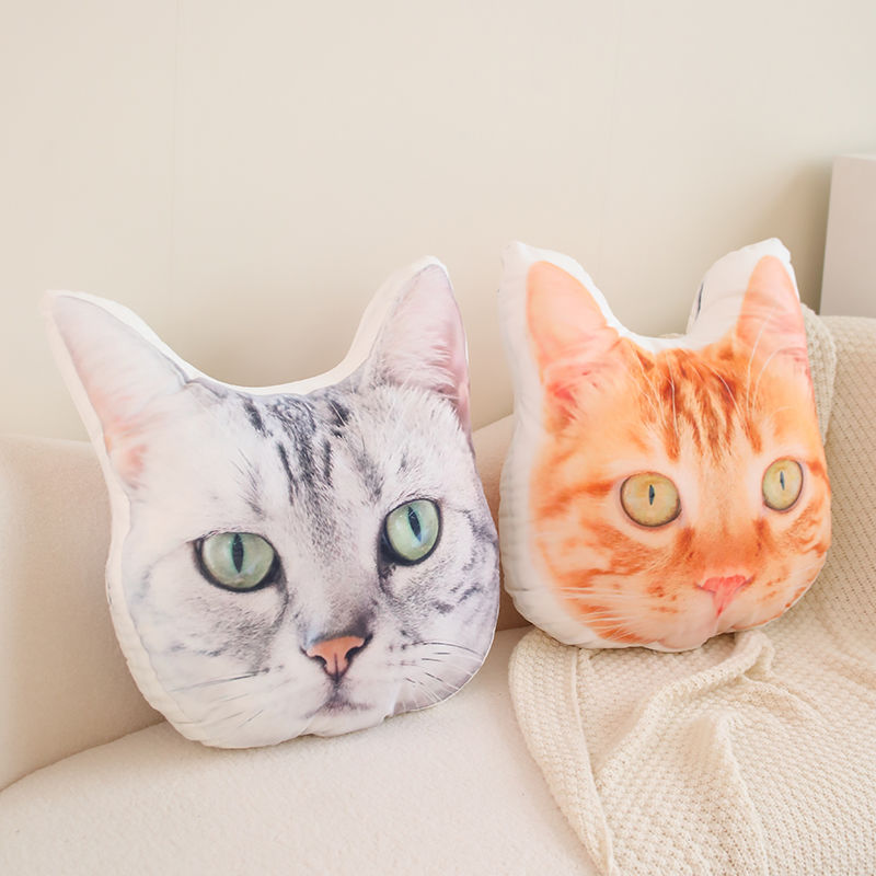 來圖客訂無白邊抱枕—可印照片異型寵物,人形靠枕/仿真禮物