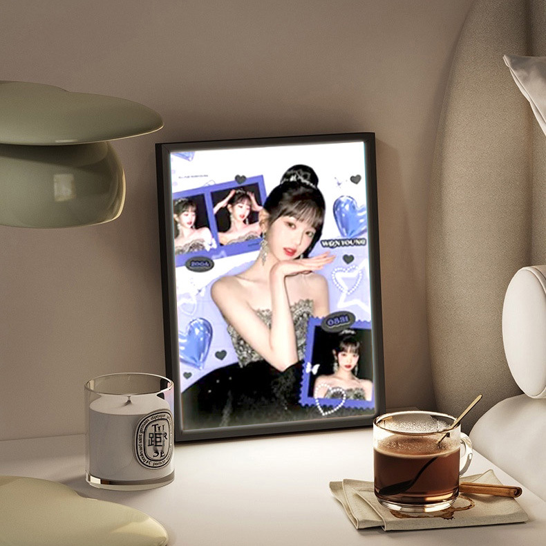 ⭐⭐⭐訂製音響燈光畫——情侶/風景照/全家福/寫真照，是畫，是音響！