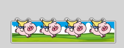 太阳能自动摇头汽车摆件亚克力diy照片定制车载摇摇头立牌车内饰