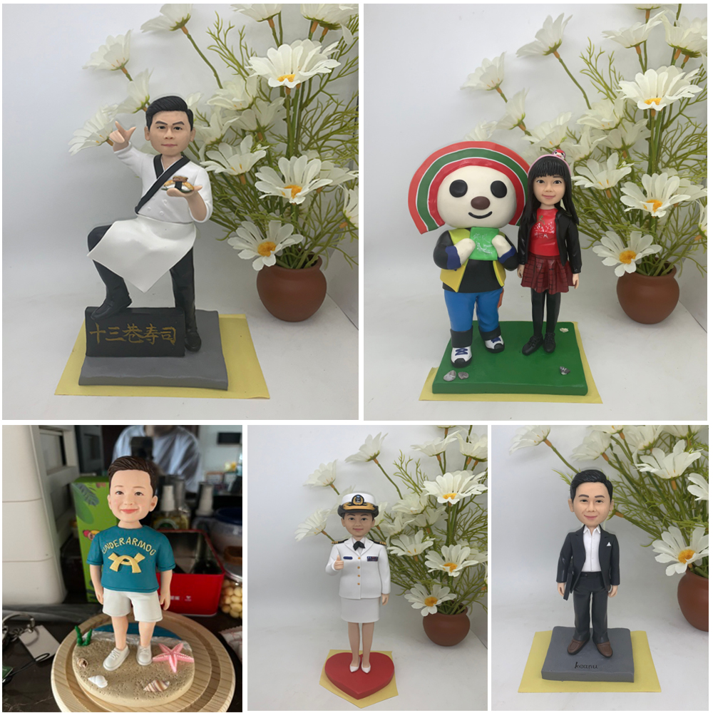 ⭐真人寫實版人像公仔——專業工藝人一對一捏製！