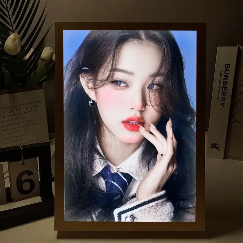 ⭐⭐⭐訂製鏡子燈光畫——情侶/風景照/全家福/寫真照，開燈是畫，關燈是普通鏡子！