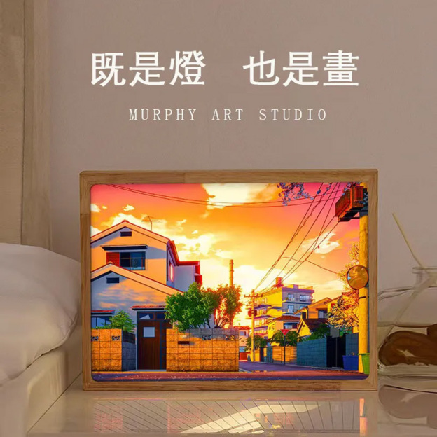 ⭐⭐⭐訂製燈光畫【訂製化-來圖訂制】——情侶/風景照/全家福/寫真照，支持任何圖片客訂製！