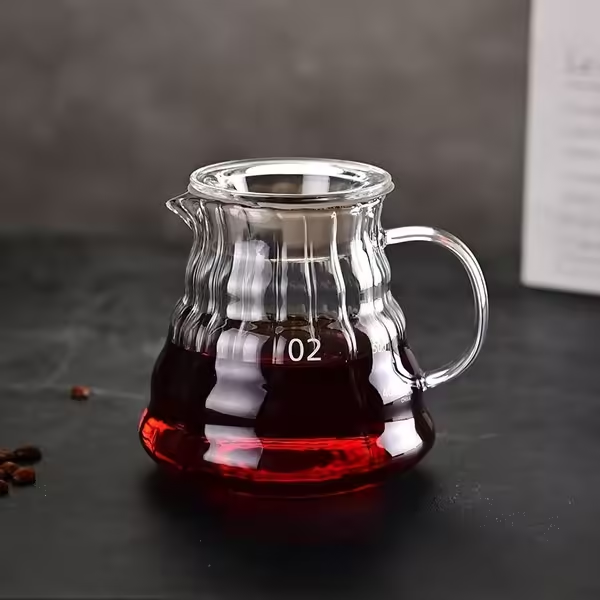 聰明杯--開關式咖啡懶人沖泡杯（高硼硅玻璃）