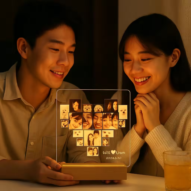 ⭐⭐⭐愛心發光亞克力——專屬訂製！