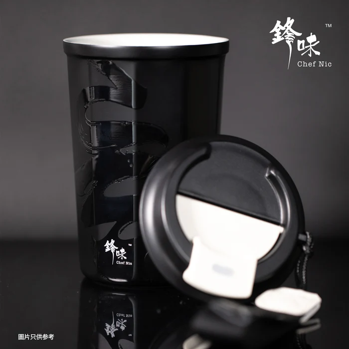 鋒味保溫杯便攜式陶瓷內膽咖啡隨行水杯