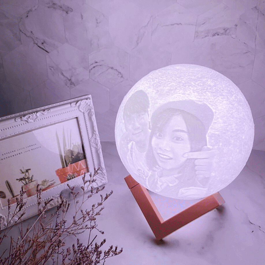 🌕🌕🌕🌕訂製月球燈小夜燈－生日，情人節，七夕禮物，送女友，閨蜜，男友