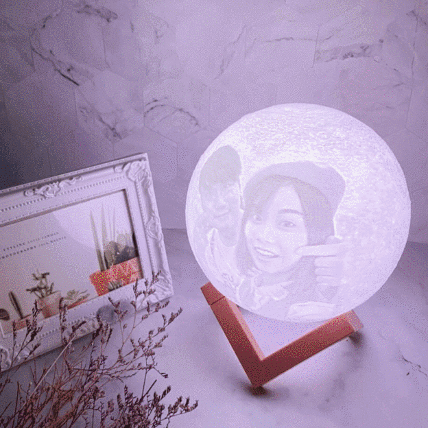 🌕🌕🌕🌕訂製月球燈小夜燈－生日，情人節，七夕禮物，送女友，閨蜜，男友