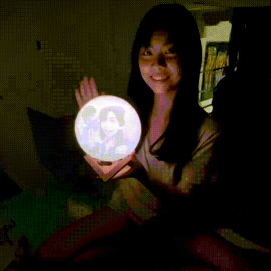 🌕🌕🌕🌕訂製月球燈小夜燈－生日，情人節，七夕禮物，送女友，閨蜜，男友