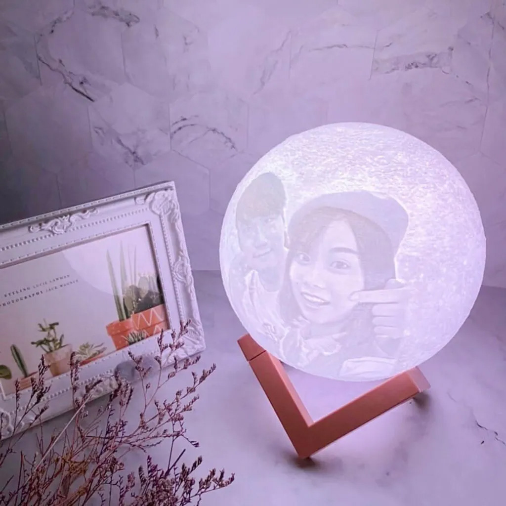 🌕🌕🌕🌕訂製月球燈小夜燈－生日，情人節，七夕禮物，送女友，閨蜜，男友