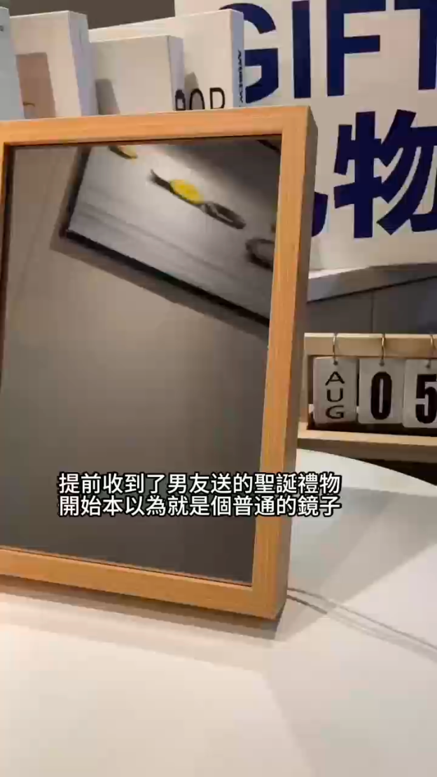 ⭐⭐⭐訂製鏡子燈光畫——情侶/風景照/全家福/寫真照，開燈是畫，關燈是普通鏡子！