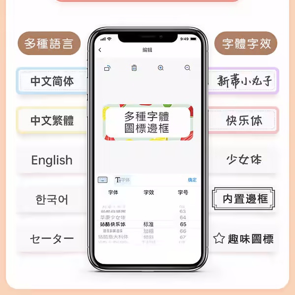 全新升級款標籤機📑——無需墨水 三秒列印🎉家用辦公收納小助手💯三年保固 放心購買✅