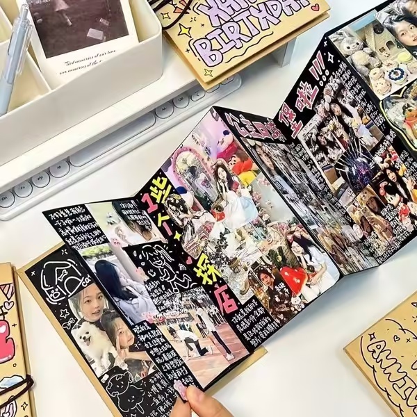 ⭐⭐⭐DIY風琴相冊本—用特殊的方式紀念我們💏的美好生活~親手製作 更顯心意❤️