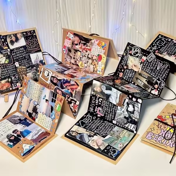 ⭐⭐⭐DIY風琴相冊本—用特殊的方式紀念我們💏的美好生活~親手製作 更顯心意❤️