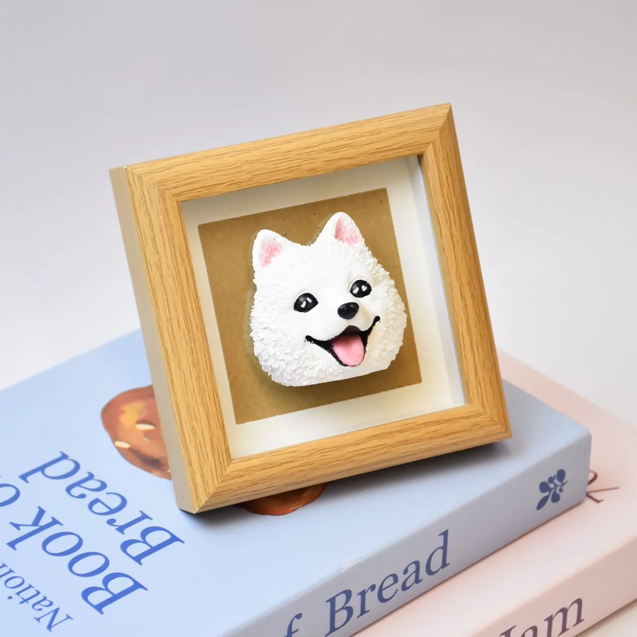 🐈🐕寵物訂製手繪彩繪狗狗貓咪頭像相框—桌上擺飾