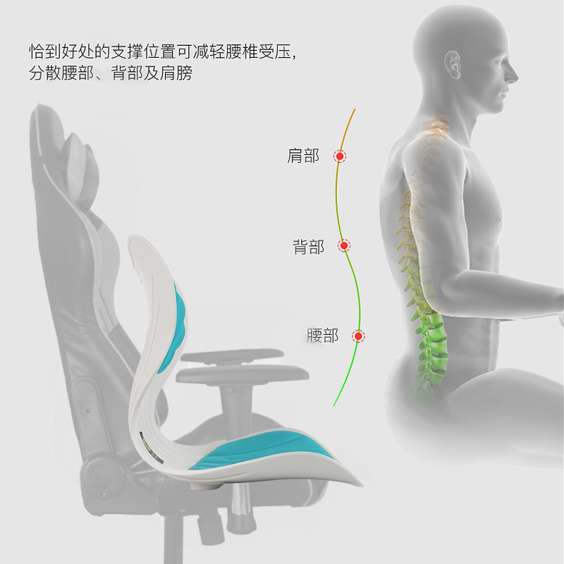 🔥靠背坐墊矯正器—護腰久坐坐姿椅墊防駝背椅子墊座椅