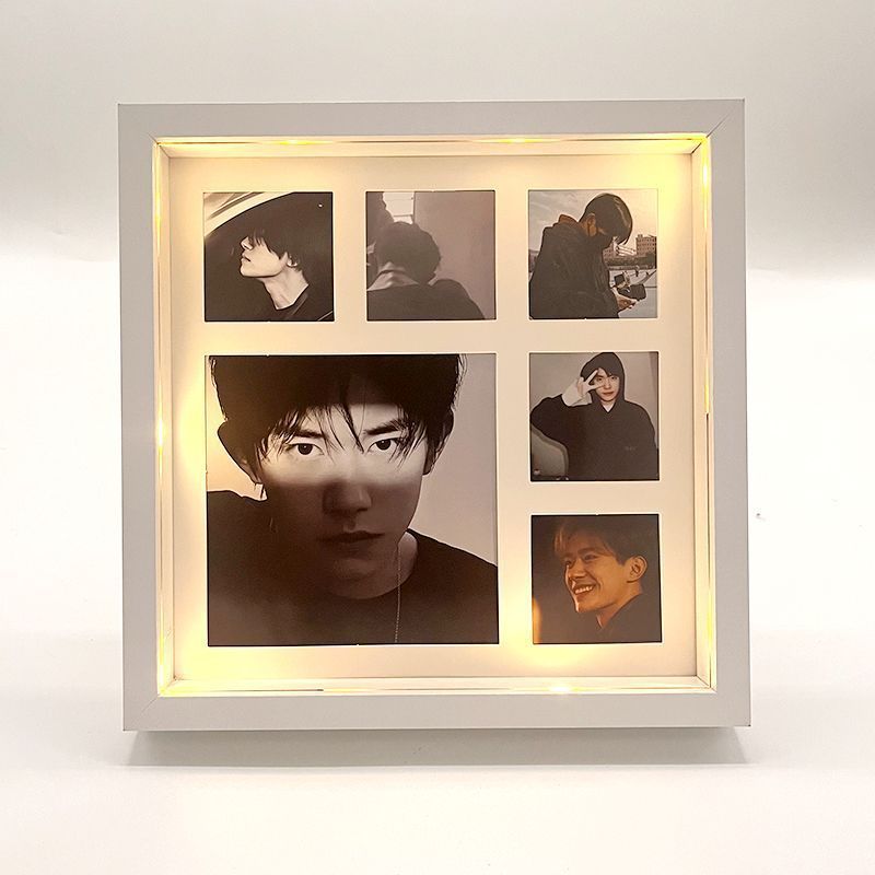 🔥高清沖洗相片🔥 9九宮格相框網紅宮格照片定製情侶diy禮物閨蜜紀念冊生日禮物擺臺 相框客製化 情侶照片 婚紗照相框