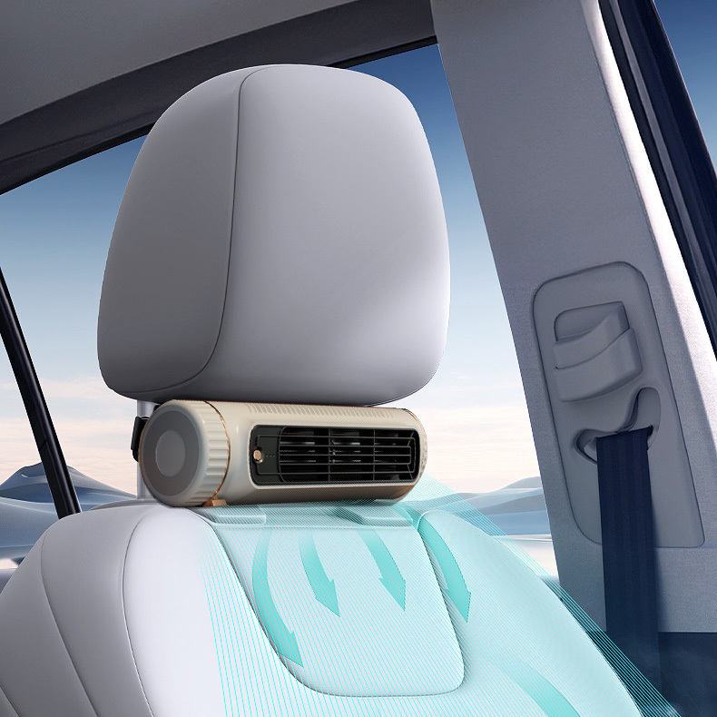 ⭐⭐新款大风力静音风扇——攜帶方便，大容量快充👏，續航8小時