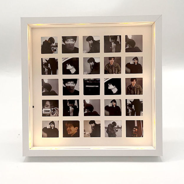 🔥高清沖洗相片🔥 9九宮格相框網紅宮格照片定製情侶diy禮物閨蜜紀念冊生日禮物擺臺 相框客製化 情侶照片 婚紗照相框