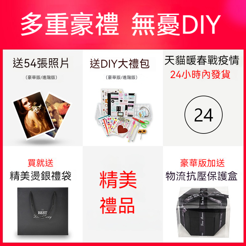 ✨✨手工相册创意照片定制——礼物纪念礼盒✨✨