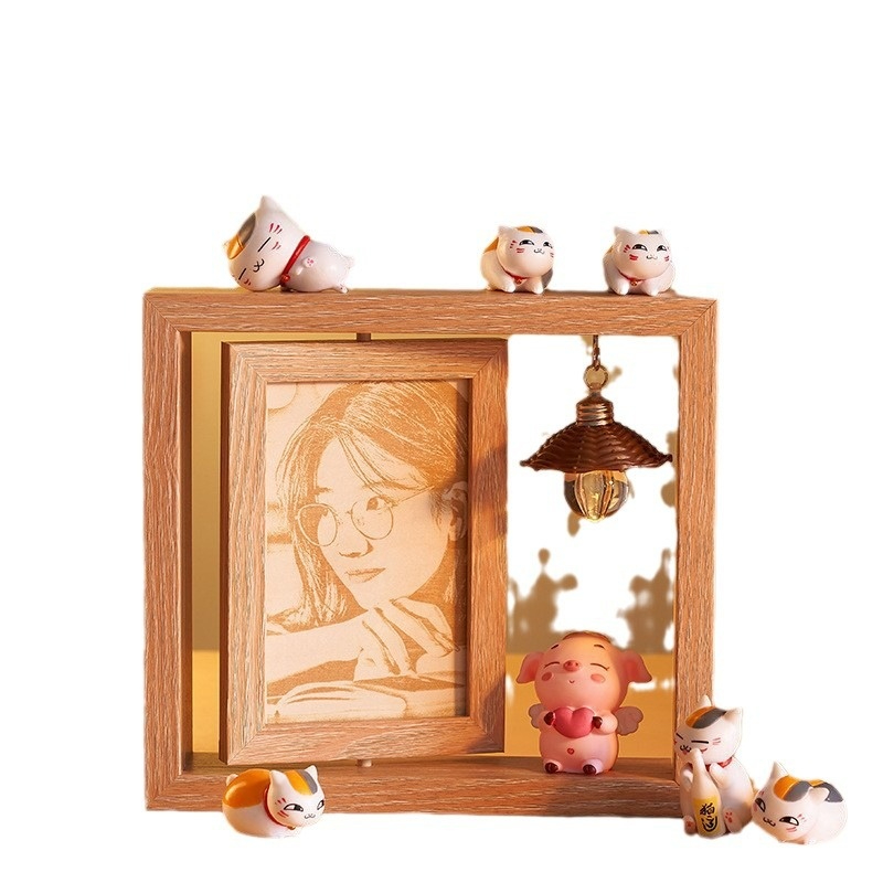 ⭐⭐⭐訂製木刻畫——發圖訂製，情侶的禮物最佳選擇（禮盒包裝，送相框）