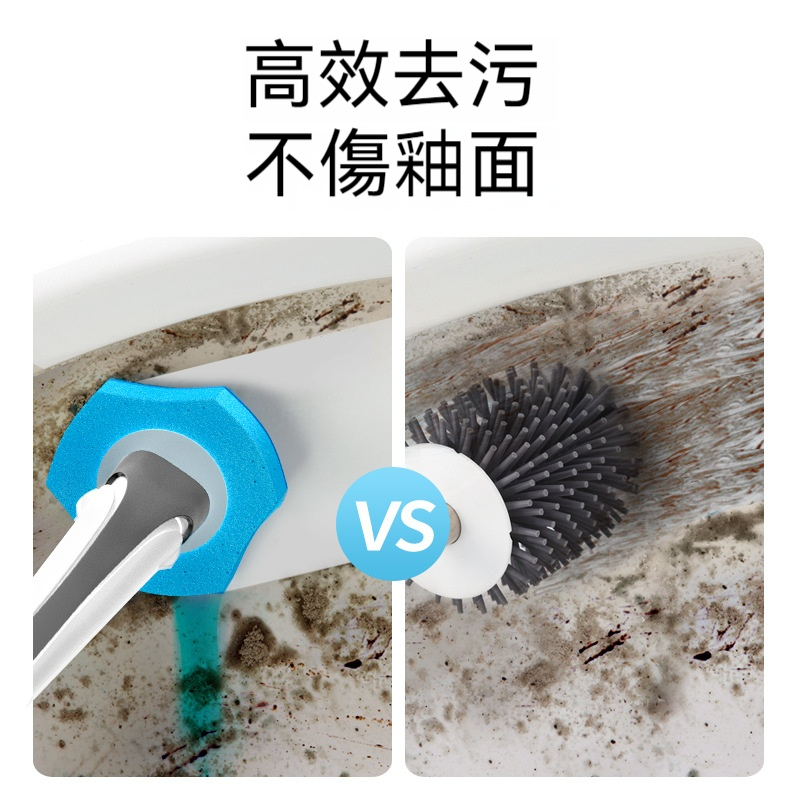 ⭐⭐超方便一次性馬桶刷無死角家用廁所清潔套裝—可降解刷頭