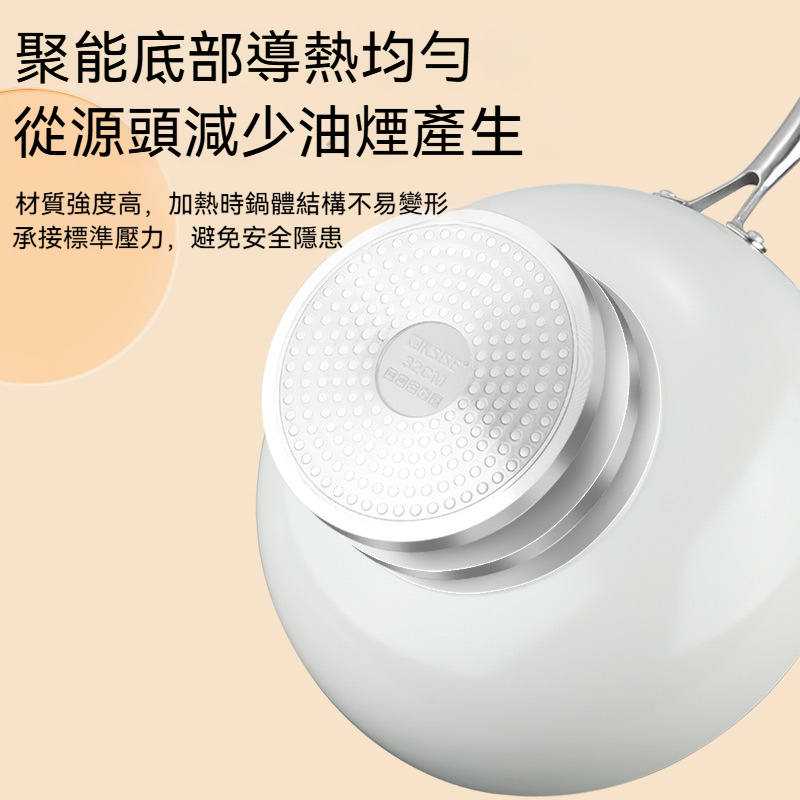 🔥 🔥賣爆了!德國品質! 真正好用的不粘鍋，無塗層， 煎魚不掉皮，炒菜輕煙少油