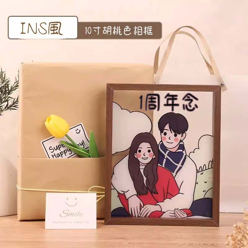照片客製化創意情侶一週年紀念