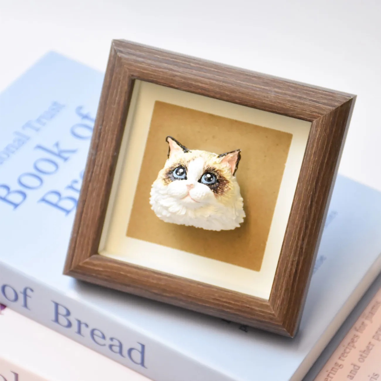🐈🐕寵物訂製手繪彩繪狗狗貓咪頭像相框—桌上擺飾