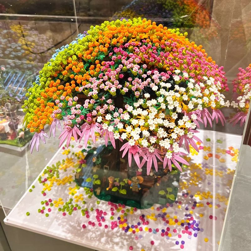 🌸 彩虹櫻花積木✨女友收到會超愛哦