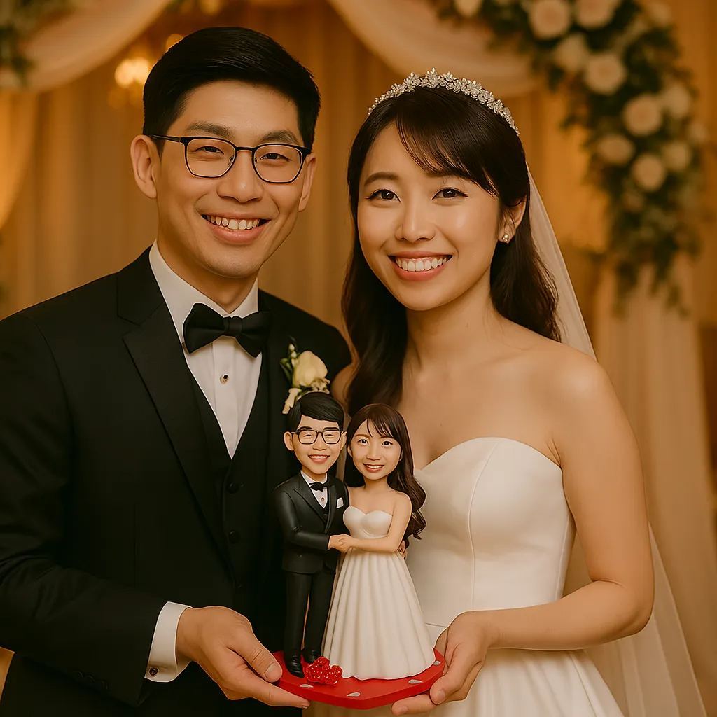 ⭐真人寫實版人像公仔——專業工藝人一對一捏製！