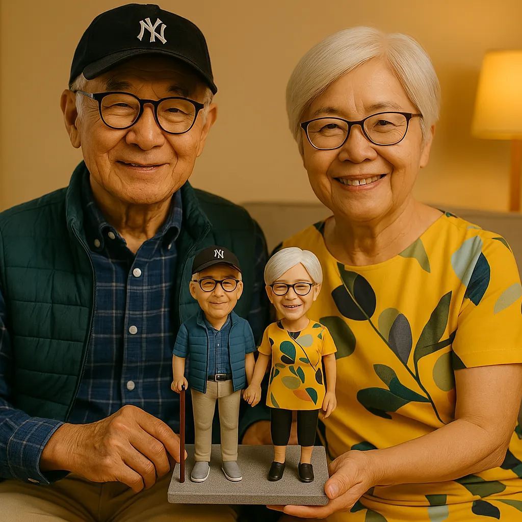 ⭐真人寫實版人像公仔——專業工藝人一對一捏製！