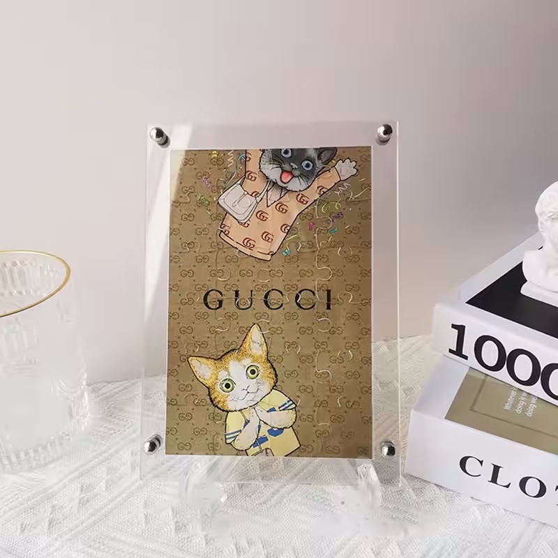 高清透明亞克力拼圖—來圖客製