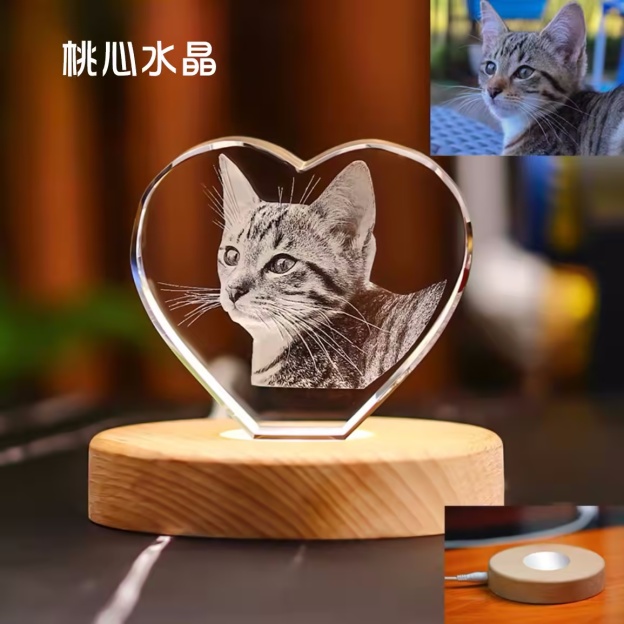 照片客製化水晶燈