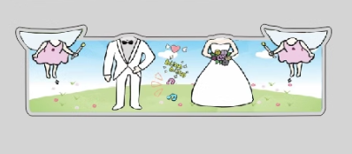 太阳能自动摇头汽车摆件亚克力diy照片定制车载摇摇头立牌车内饰