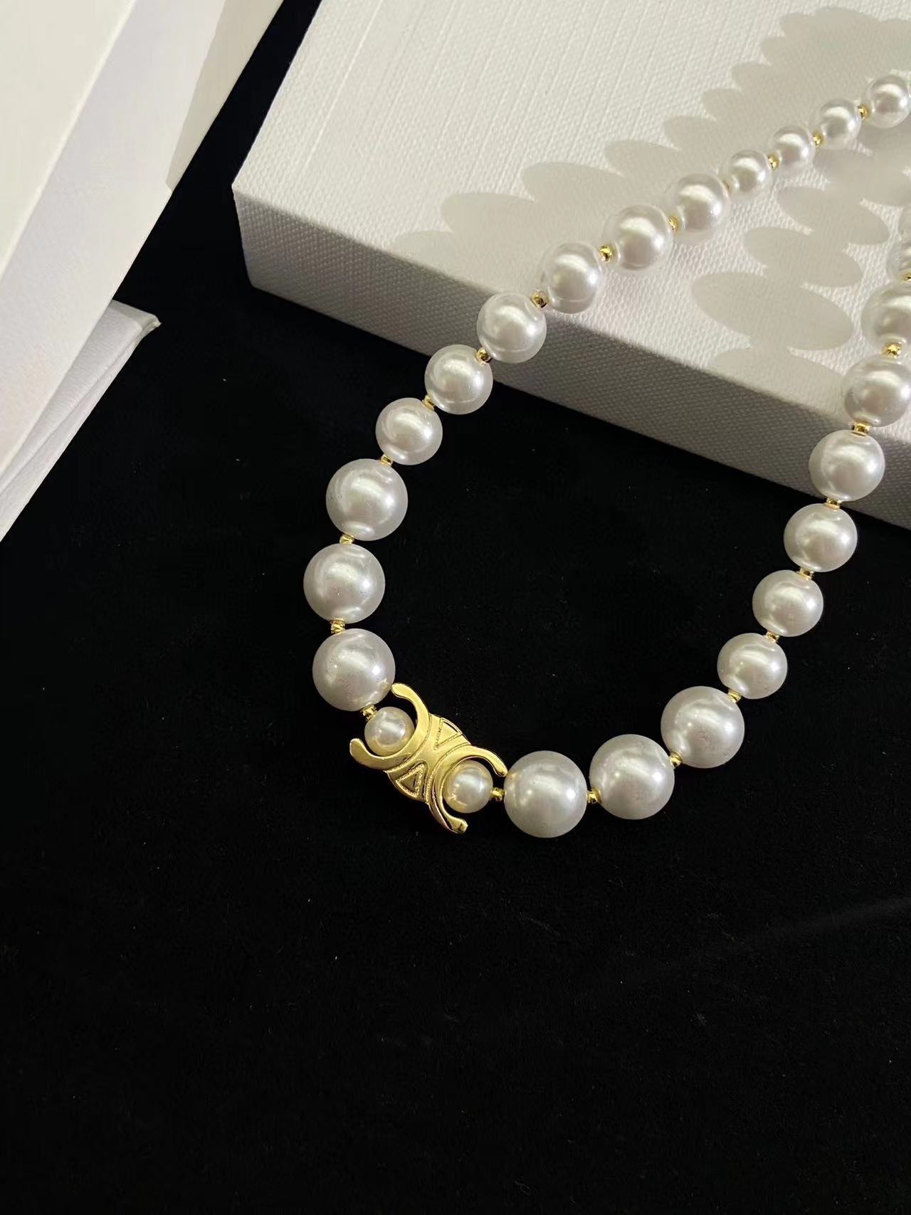 CEL1NE 凱旋門パールネックレス【50％割引+送料無料】