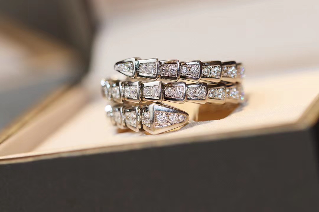 BVLGAR1 スリーサークル ダイヤモンド リング【50％割引+送料無料】