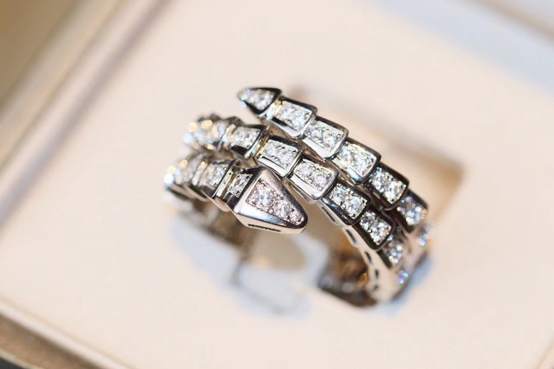 BVLGAR1 スリーサークル ダイヤモンド リング【50％割引+送料無料】