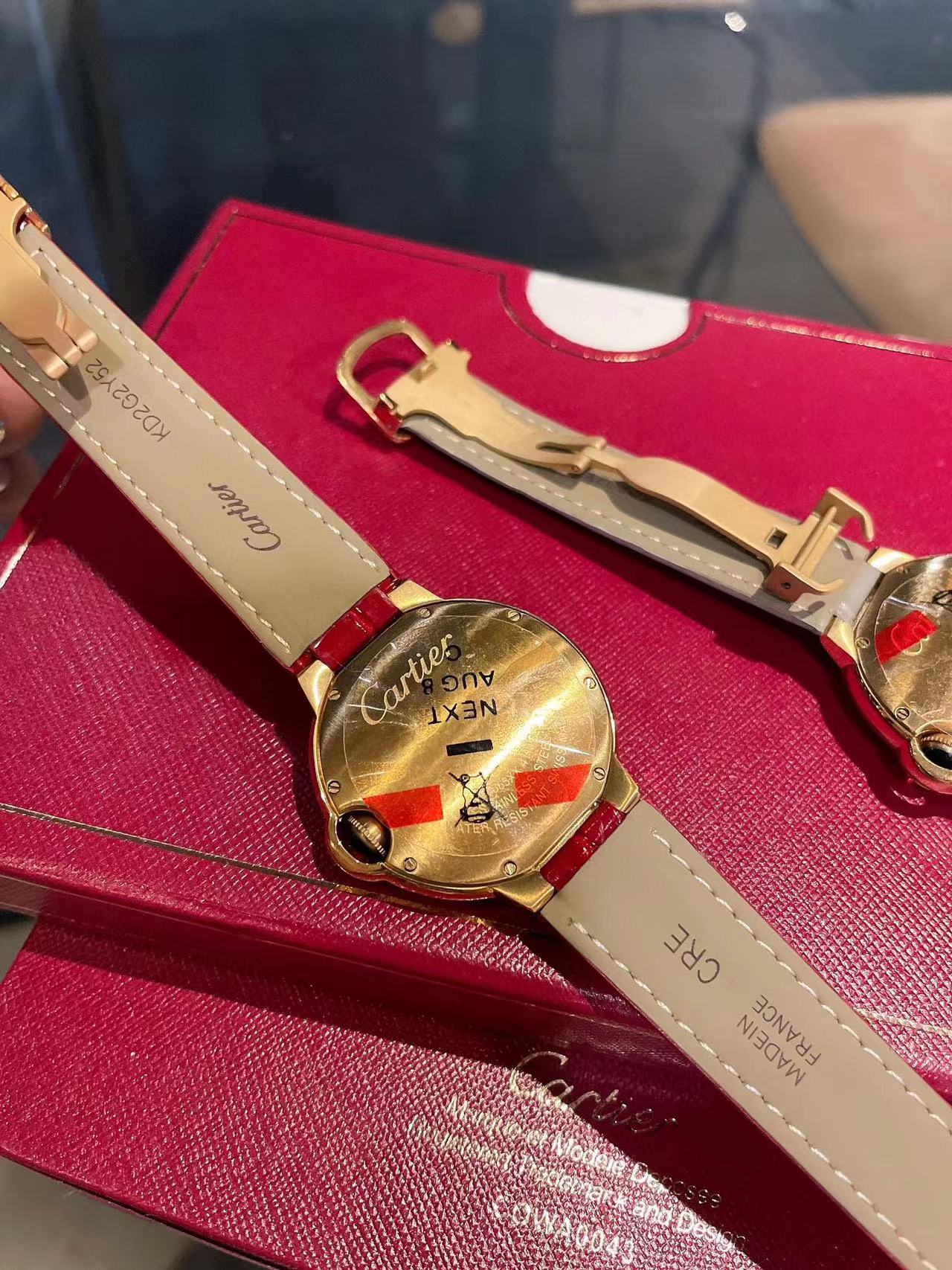 CART1ER 魚眼ガラス ダイヤモンド レディース 腕時計【50％割引+送料無料】