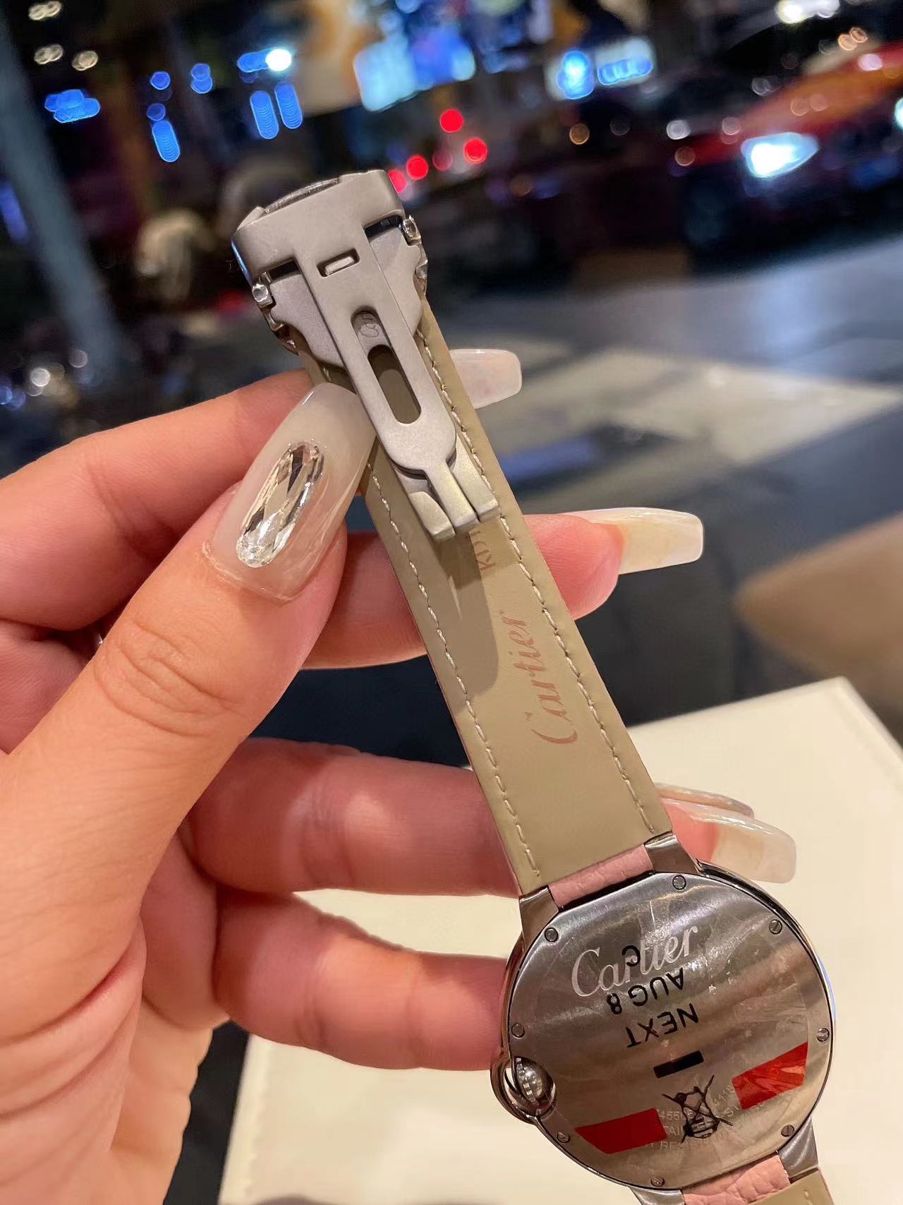 CART1ER ライチレザー レディースウォッチ【50％割引+送料無料】