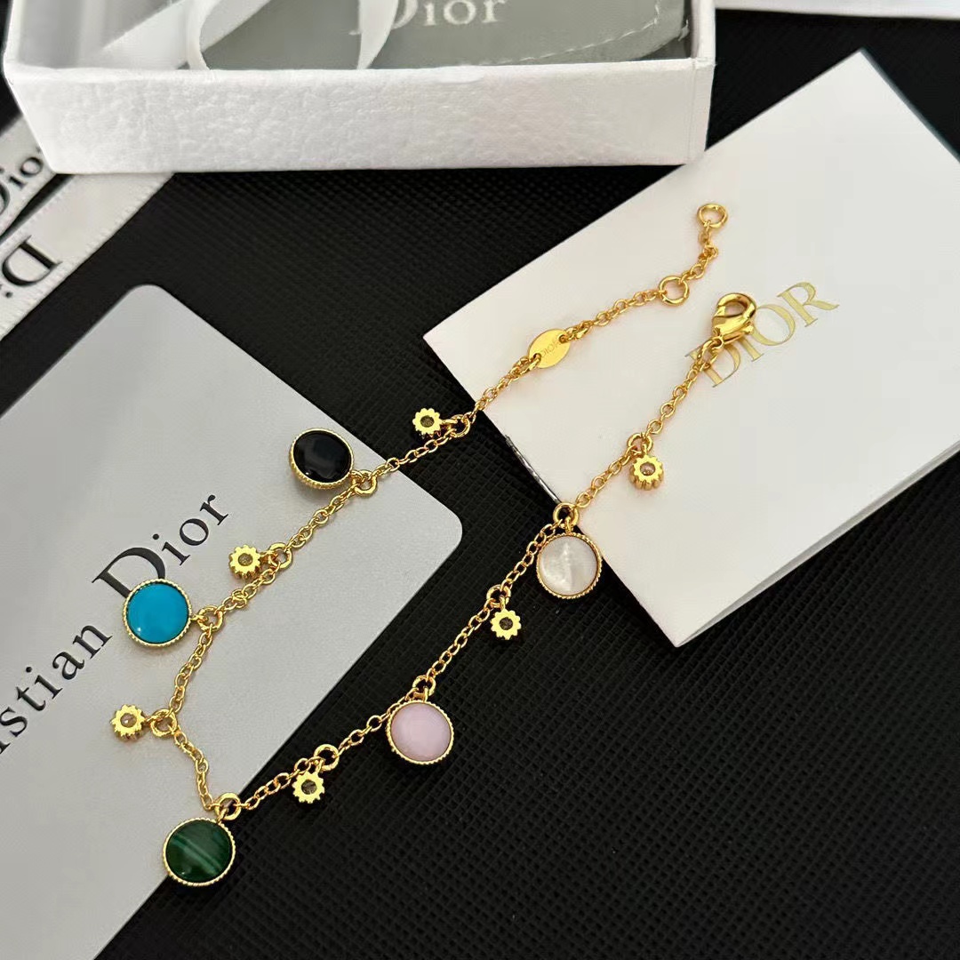 DI0R コンパス ダイヤモンド ブレスレット【50％割引+送料無料】