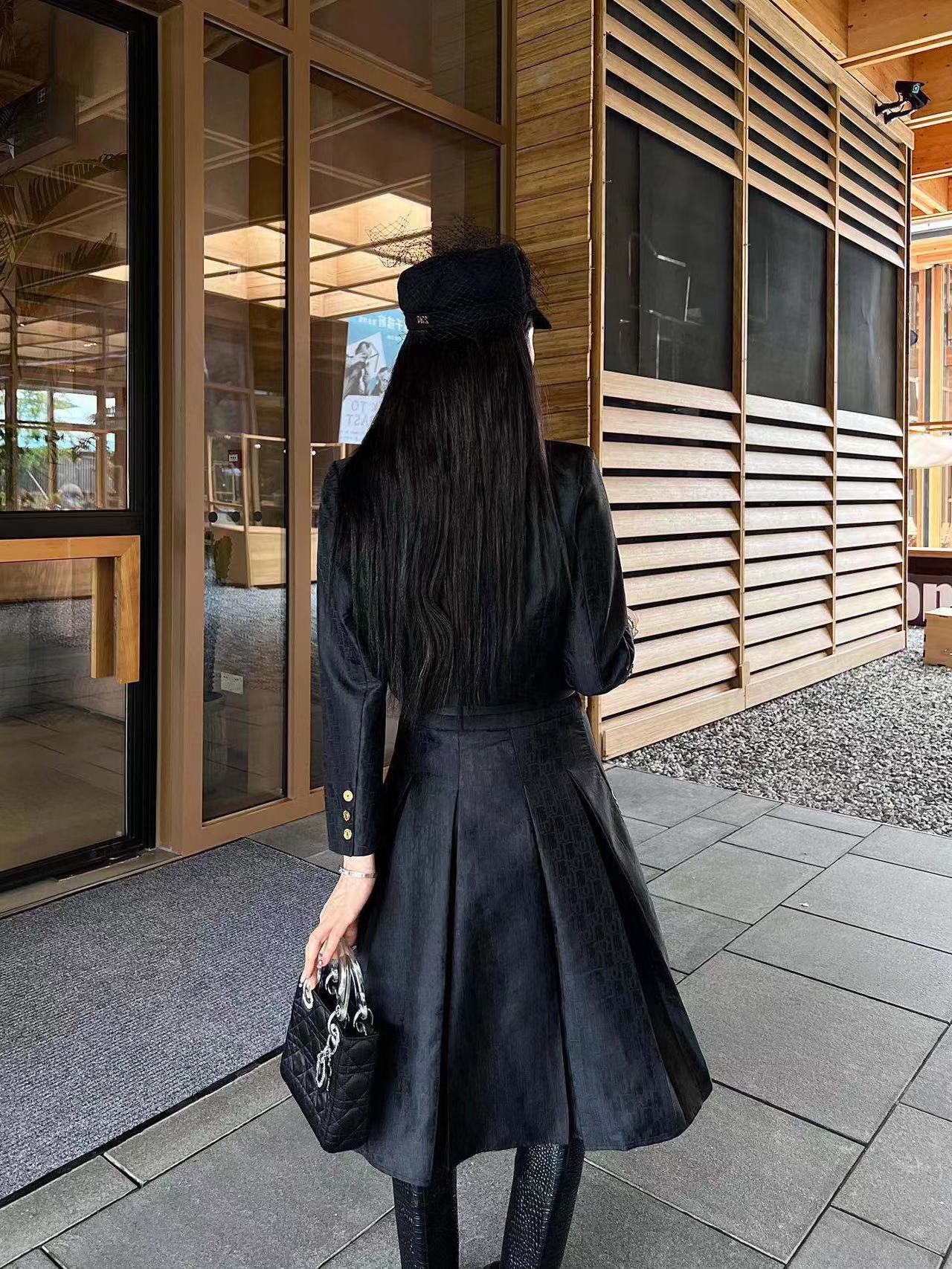 DI0R ショートジャケット+スカート 2点セット【50％割引+送料無料】