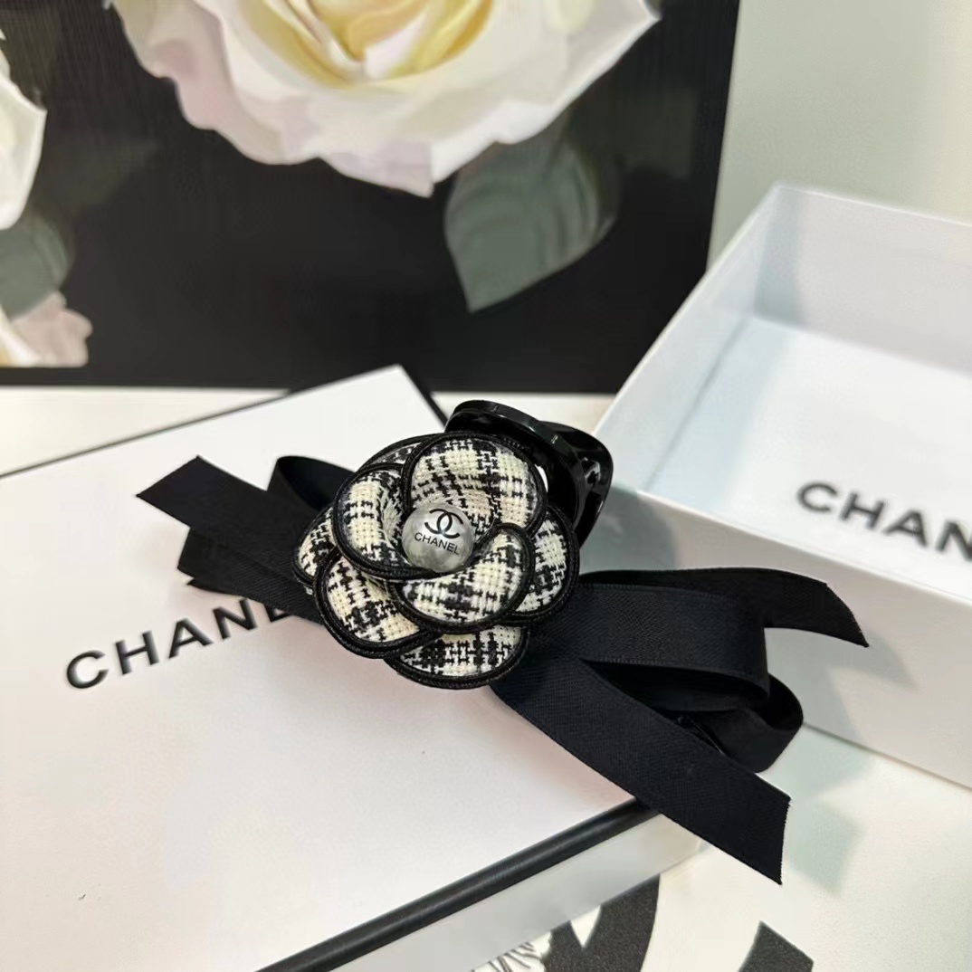 CHANE1 カメリア ヘアクリップ【50％割引+送料無料】
