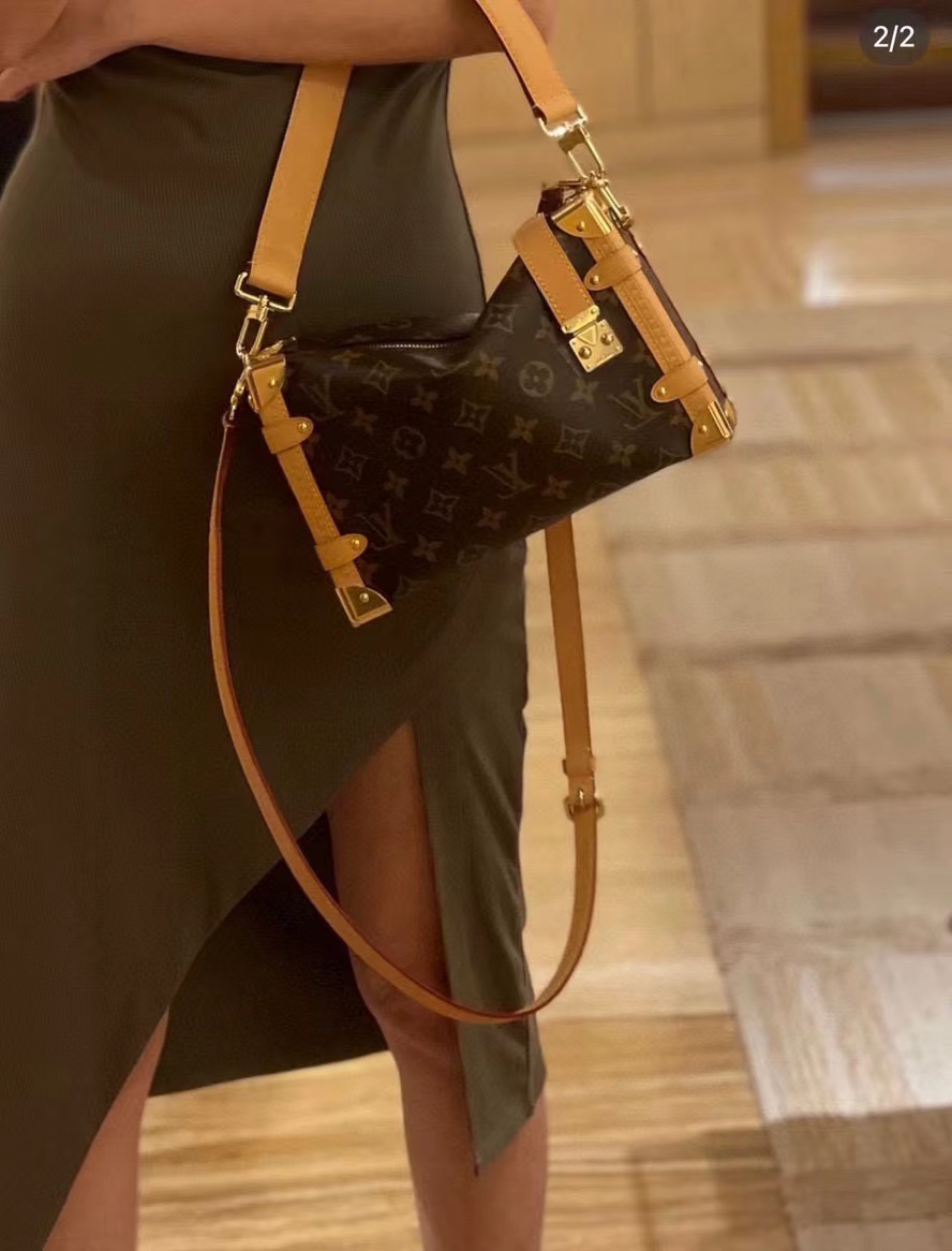 LV Side trunk 老眼用ショルダークロスボディバッグ【50％割引+送料無料】