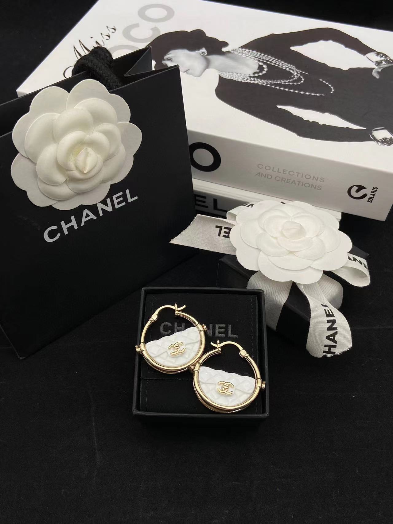 CHANE1 バッグピアス【50％割引+送料無料】